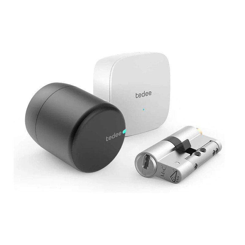 Tedee Pro Smart Door Lock Kit - Graphite - قفل ذكي